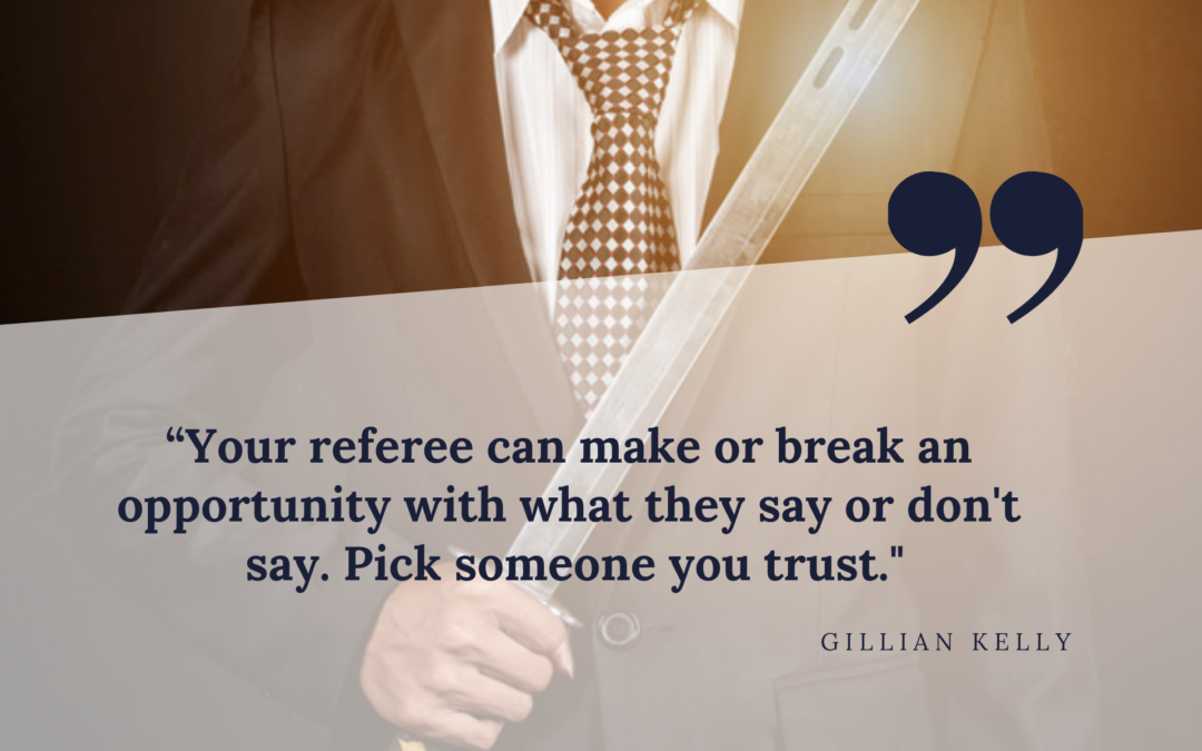 Could your referee be slaying your job chances?